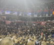 Scene șocante în Euroliga, chiar lângă România » Confruntare violentă între suporteri, după un mesaj politic