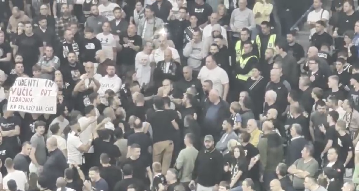 Confruntare violentă între suporterii lui Partizan