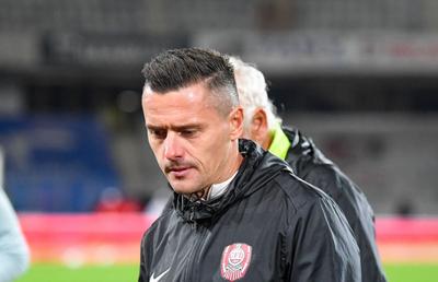 Interimarul de la CFR Cluj și-a găsit cu greu cuvintele: „E cel mai dureros”