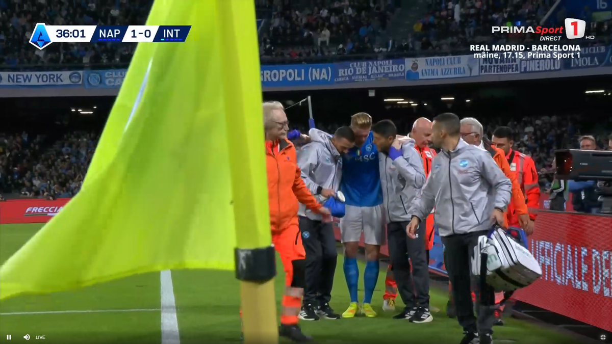 A marcat împotriva lui Cristi Chivu și a rămas împietrit » Imagini nemaivăzute cu superstarul mondial, în Napoli - Inter