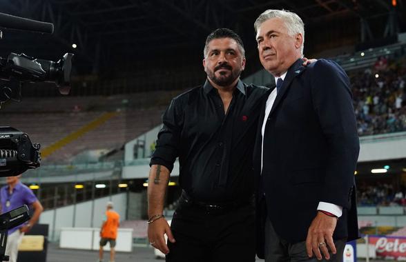 Conflictul mai puțin știut din Italia » 6 ani de tăcere între Carlo Ancelotti și Gennaro Gattuso