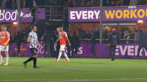 Incidente înainte de FC Volendam - Heracles Almelo / FOTO captură ESPN