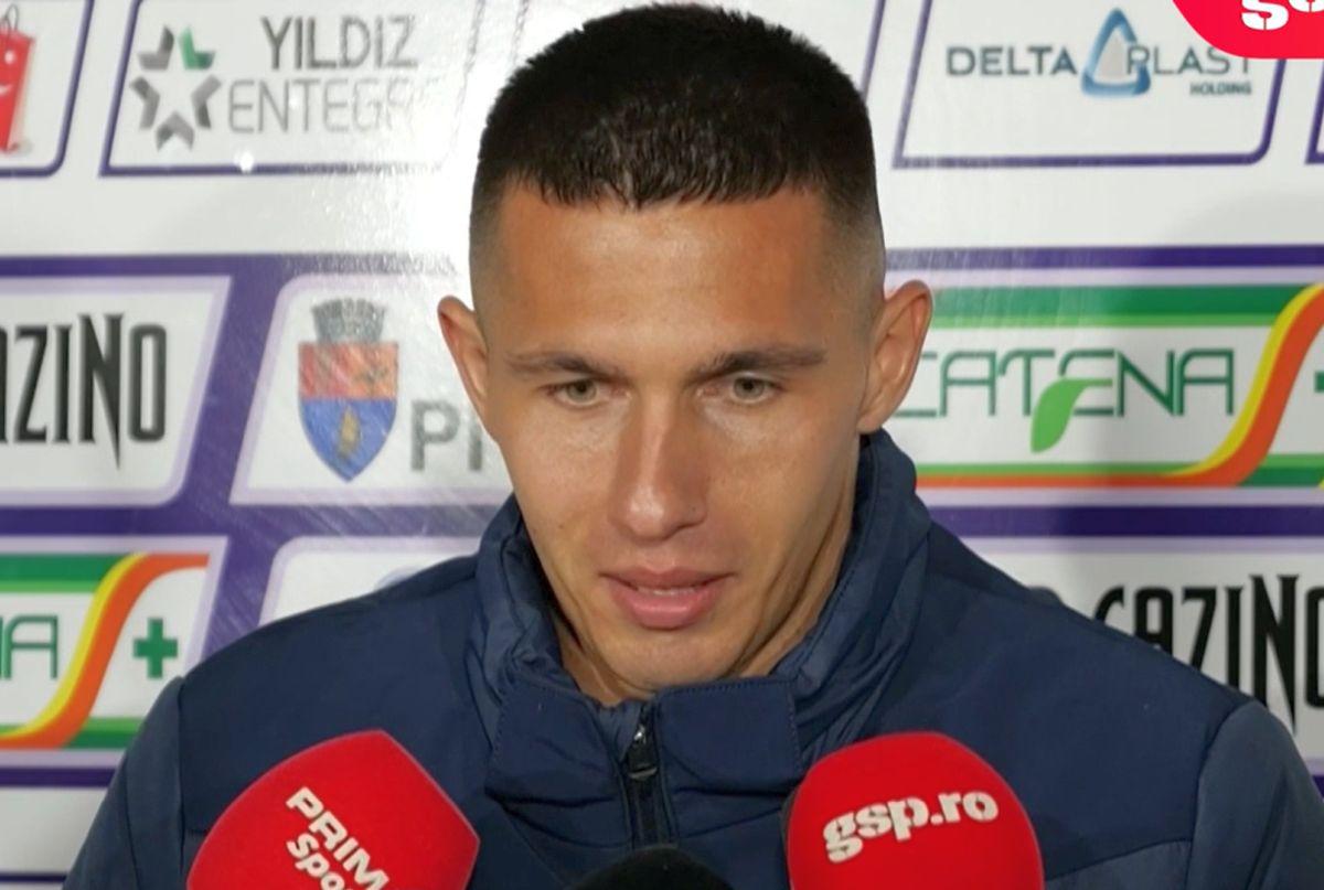 I-a dat gol lui Dinamo și șochează la interviu: „Mă gândesc la campionat! Visele devin realitate”