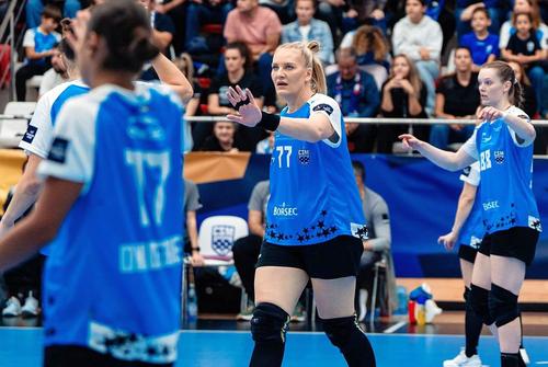 CSM București, eșec cu Krim în Liga Campionilor // Foto: Facebook @CSM