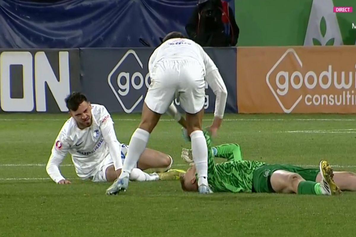 Verdict DUR după ciocnirea violentă din CFR Cluj - Farul! » Nu va mai juca în 2025