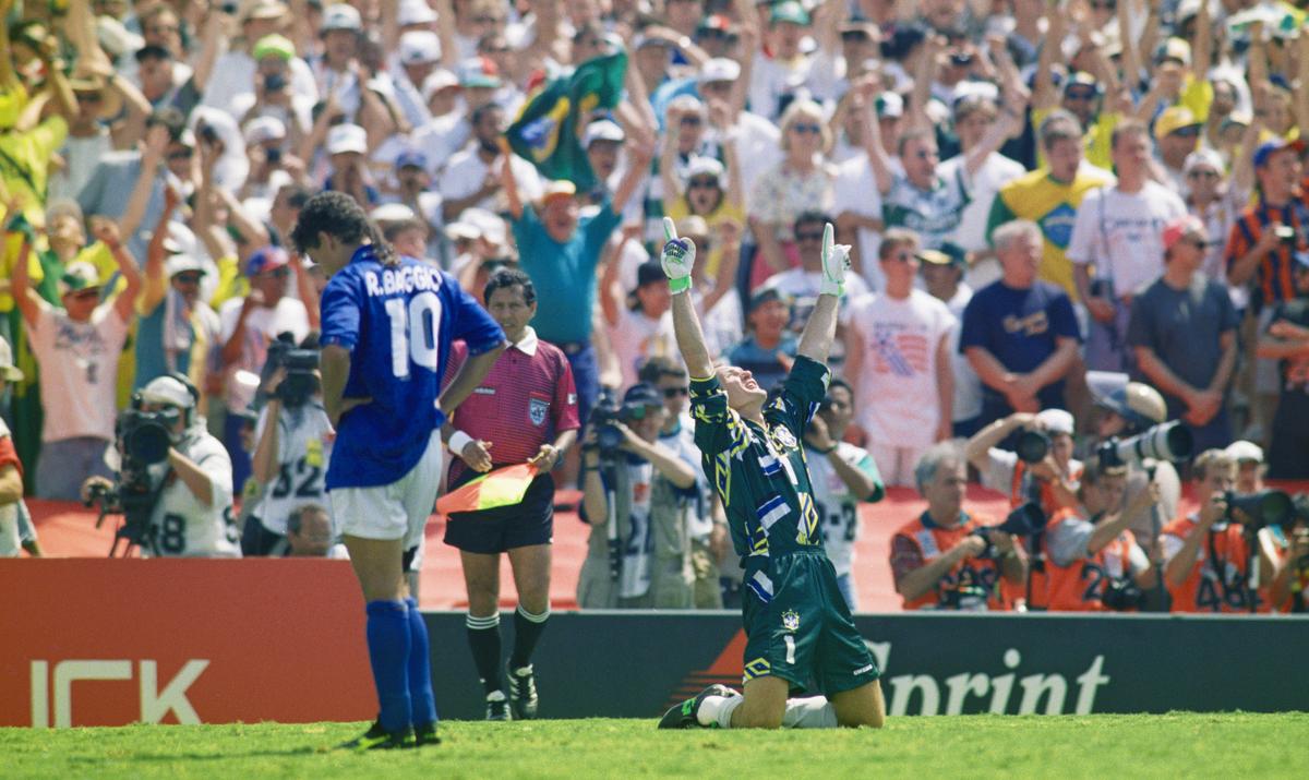 Penalty-ul ratat de Baggio si bucuria „Seleção”