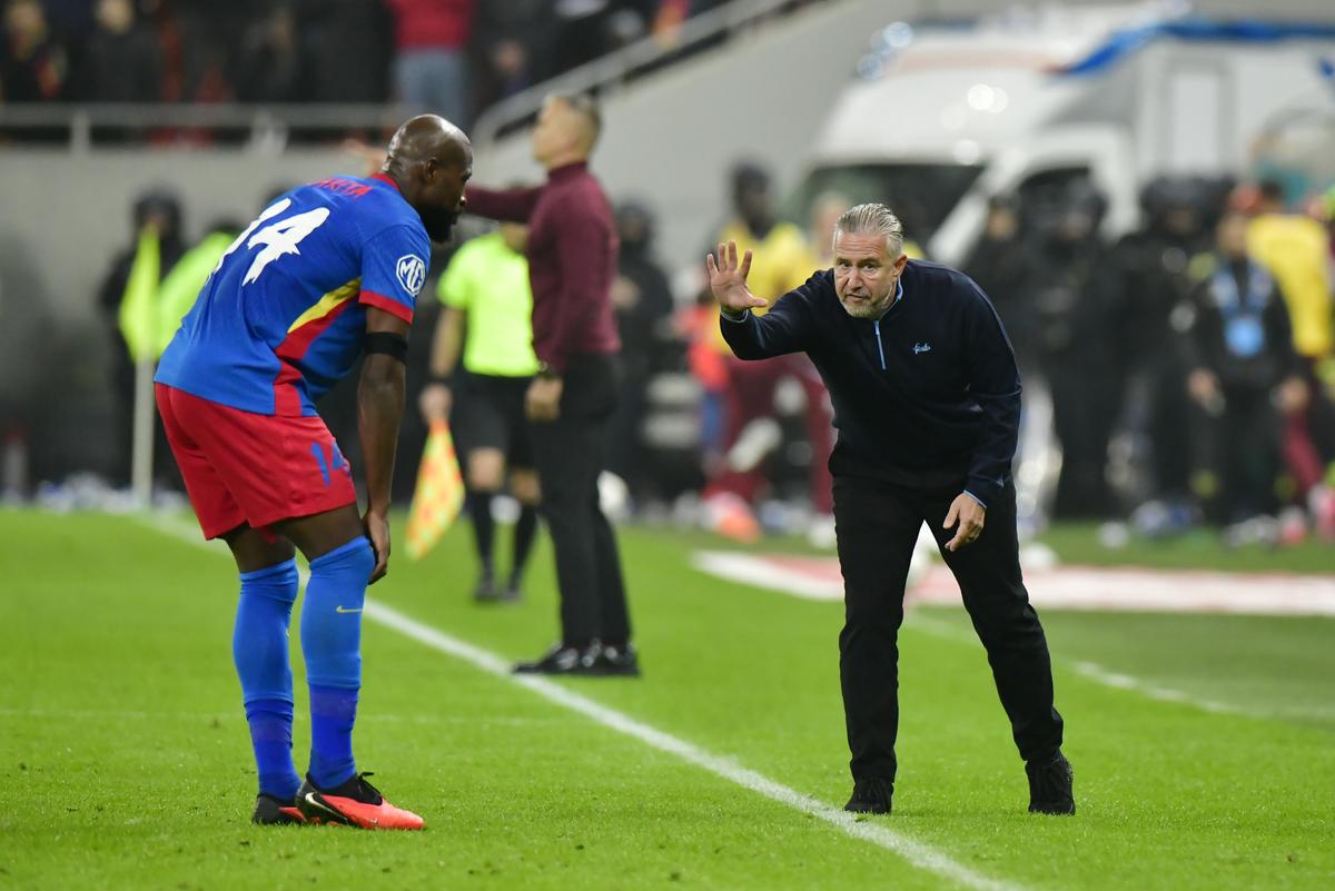 Arnold Garita a plecat șchiopătând după FCSB – Rapid: „Sperăm să nu fie grav”