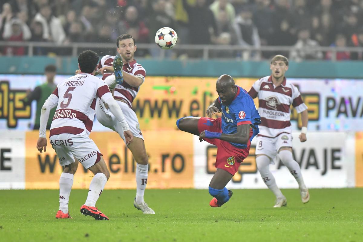 Arnold Garita a plecat șchiopătând după FCSB – Rapid: „Sperăm să nu fie grav”