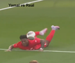 Lamine Yamal, comparat cu youtuberul IShowSpeed, recunoscut pentru pasiunea lui pentru fotbal, dar lipsa talentului fotbalistic