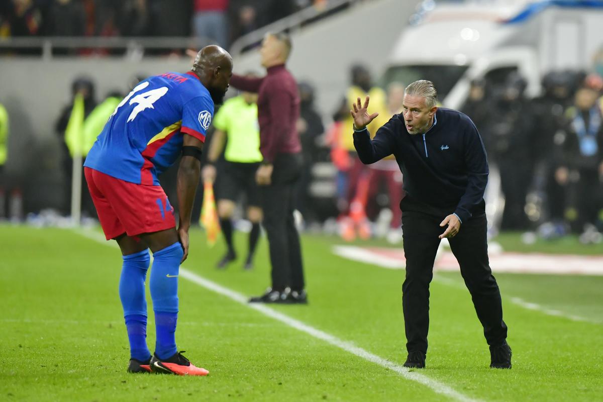 Arnold Garita a plecat șchiopătând după FCSB – Rapid: „Sperăm să nu fie grav”