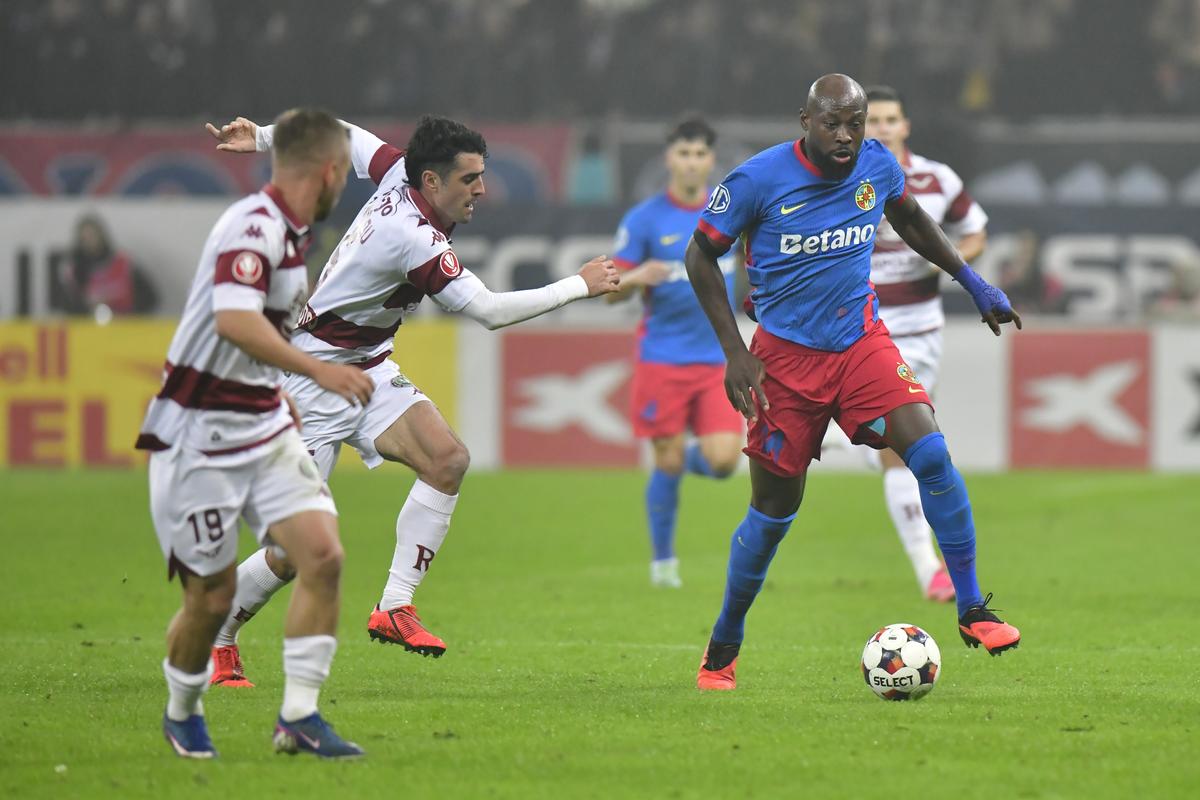 Arnold Garita a plecat șchiopătând după FCSB – Rapid: „Sperăm să nu fie grav”
