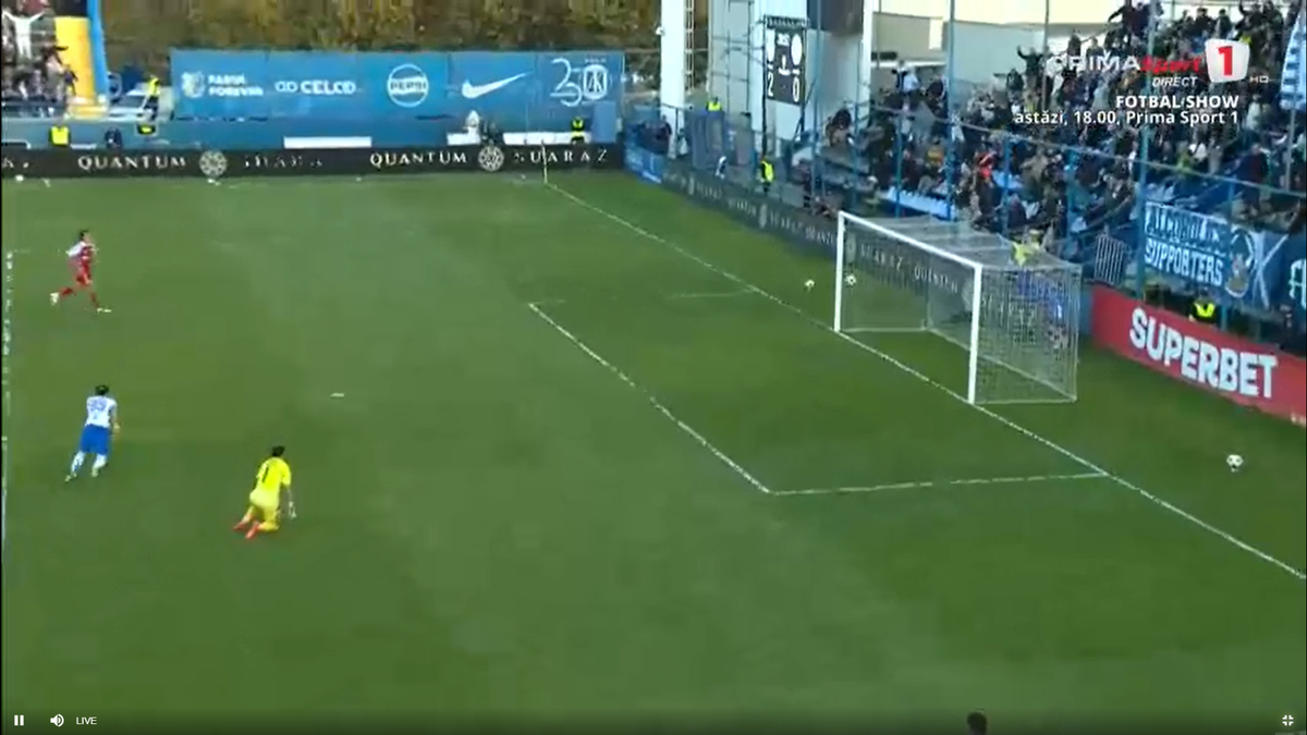 Gafă colosală în Superliga » Incredibil ce a făcut portarul la Farul - Oțelul