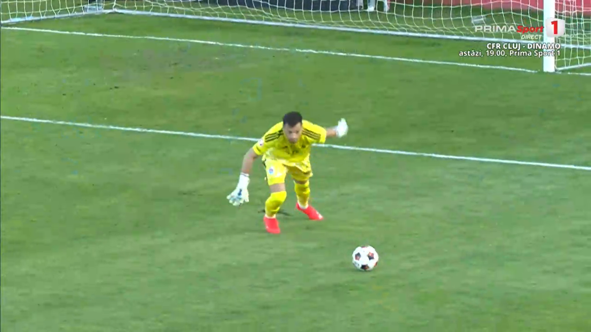 Gafă colosală în Superliga » Incredibil ce a făcut portarul la Farul - Oțelul