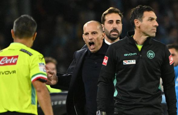 Furia lui Allegri: „Ți-au pus Liga Campionilor în buzunar și eu am plătit pentru asta cu Milan”
