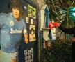 Imaginile durerii » Fanii lui Maradona își plâng idolul în stradă