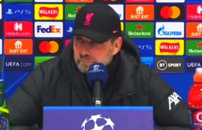 Jurgen Klopp, luat tare la conferința lui Liverpool: „Trebuie să prezinți scuze unui întreg continent!”