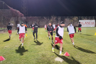 Surpriză la antrenamentul lui Dinamo » Cine i-a luat în primire pe „câini”