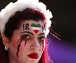 Suporterii Iranianului au oferit momente emoționante la startul meciului cu Țara Galilor de la Campionatul Mondial / Sursă foto: Guliver/Getty Images