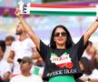 Suporterii Iranianului au oferit momente emoționante la startul meciului cu Țara Galilor de la Campionatul Mondial / Sursă foto: Guliver/Getty Images