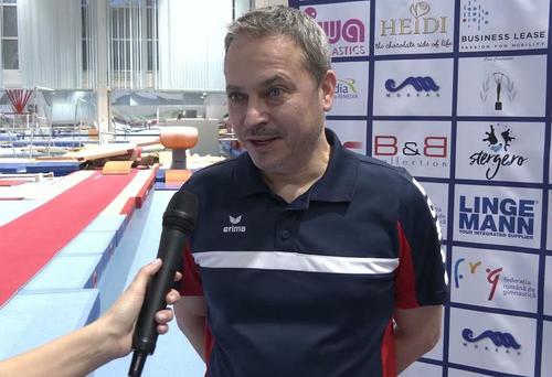 Lucian Sandu / Sursă foto: Facebook@ Federația Română de Gimnastică