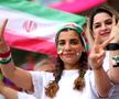 Suporterii Iranianului au oferit momente emoționante la startul meciului cu Țara Galilor de la Campionatul Mondial / Sursă foto: Guliver/Getty Images