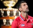 Novak Djokovic a declanșat o tevatură în toată regula la Malaga, unde are loc faza finală a Davis Cup / Sursă foto: Imago Images