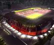 Machetă cu noul stadion Dinamo