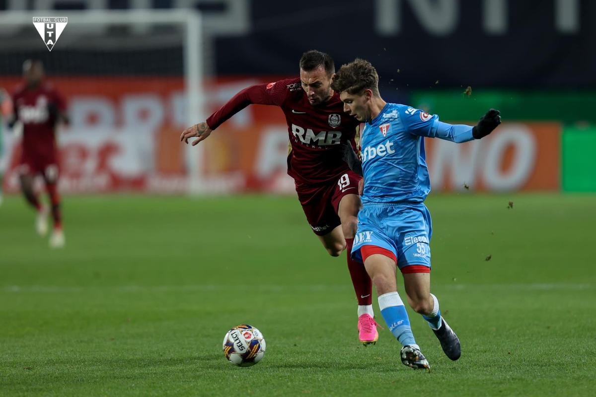 Cele mai spectaculoase imagini din CFR Cluj - UTA