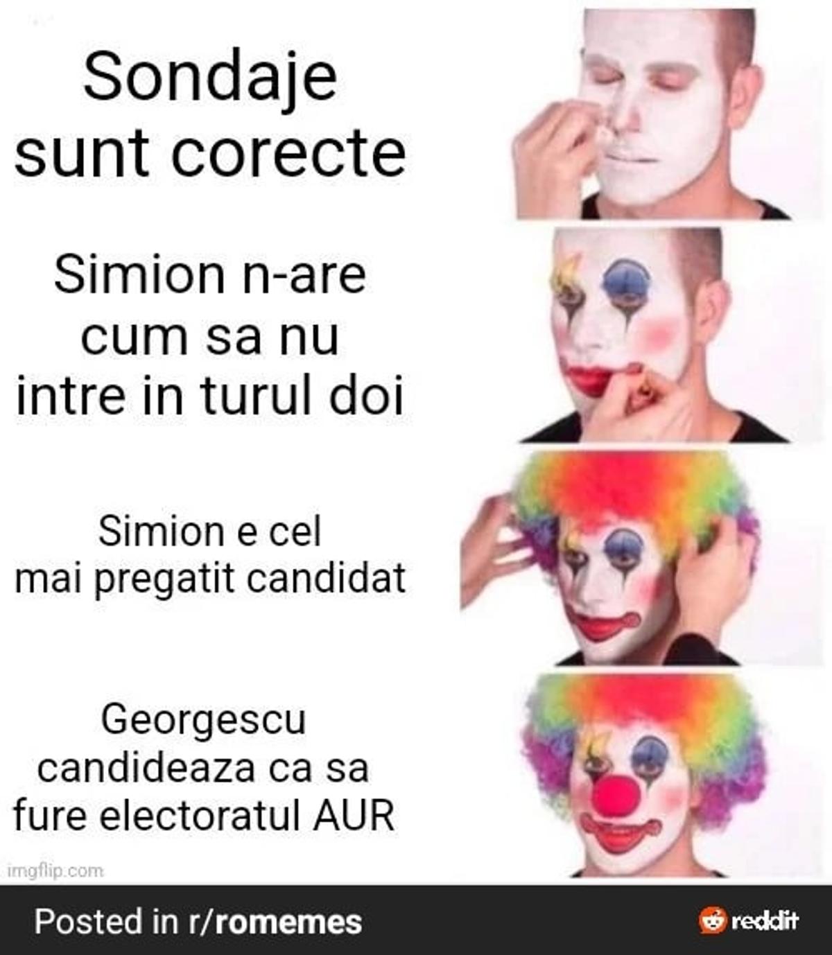 Cele mai tare meme-uri la alegerile prezidențiale Călin Georgescu vs Elena Lasconi