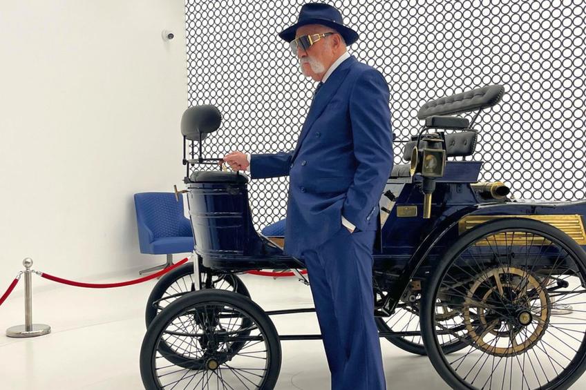 Ion Țiriac, la deschiderea noii galerii Tiriac Collection/ foto: GSP