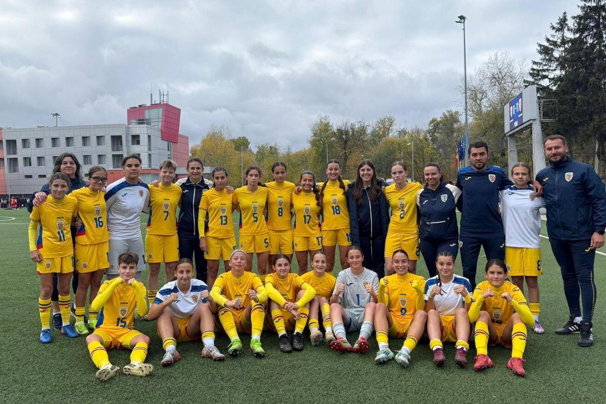 Ema Năstăsie calcă pe urmele tatălui: imagini cu tânăra fotbalistă a lui FC Argeș