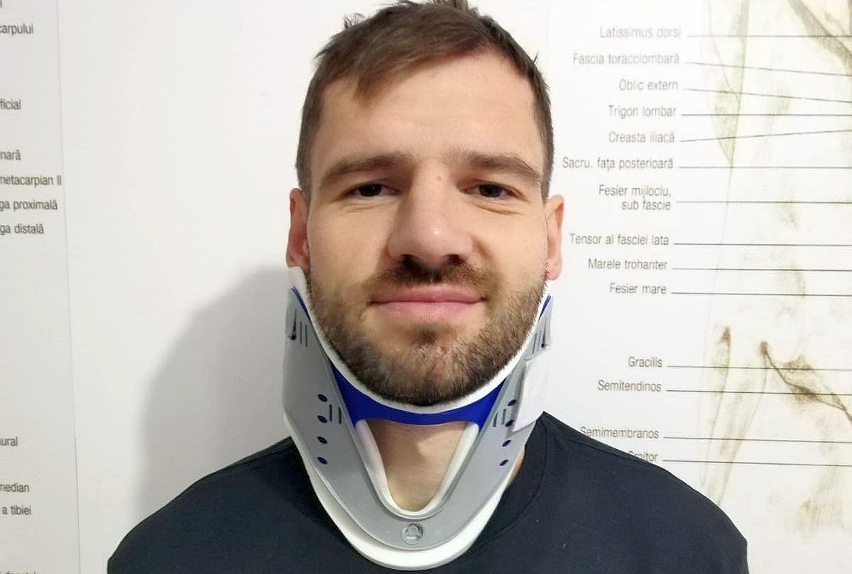 Accidentare gravă în Botoșani - Dinamo: „Scandalos este că faza a fost trecută nejustificat cu vederea”