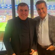 Gică Hagi, prezent la Galatasaray - Royale Union St. Gilloise/ foto: X @Mustafa Sarıgül