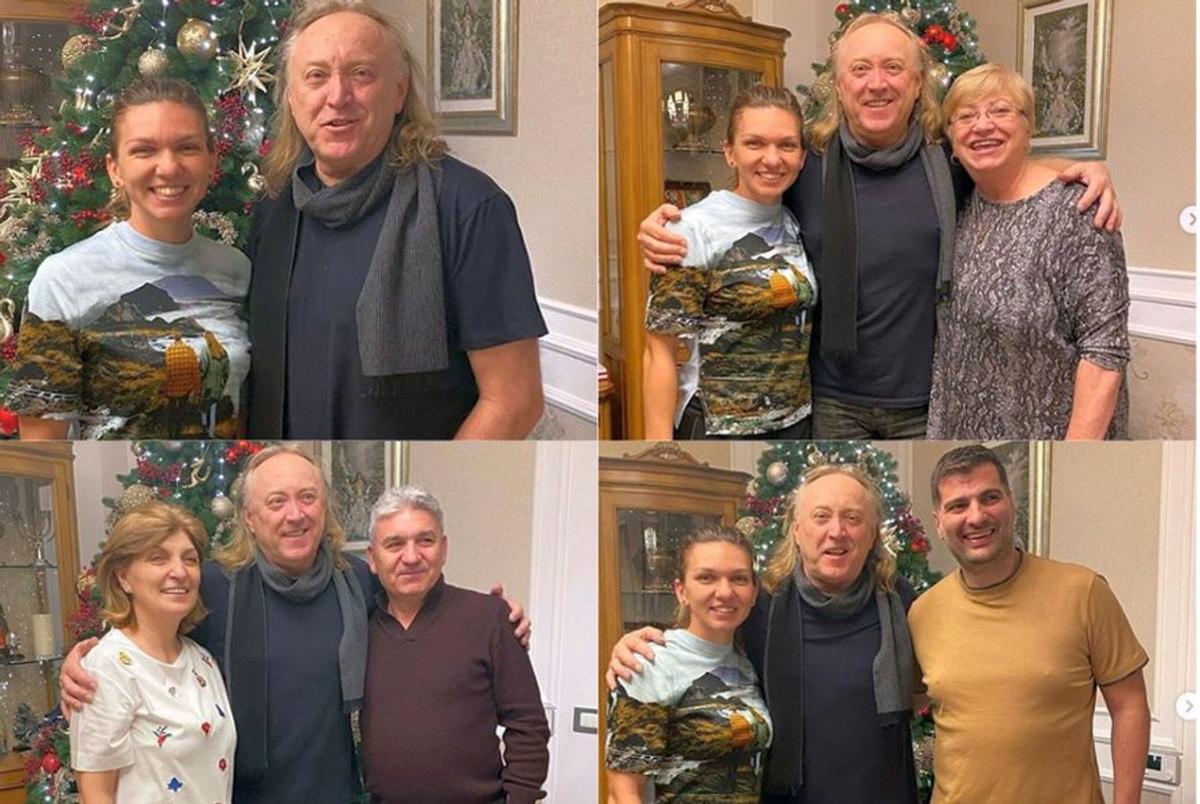 VIDEO+FOTO Surpriză de proporții pentru Simona Halep! A fost colindată de Ștefan Hrușcă în seara de Ajun