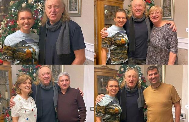 VIDEO+FOTO Surpriză de proporții pentru Simona Halep! A fost colindată de Ștefan Hrușcă în seara de Ajun