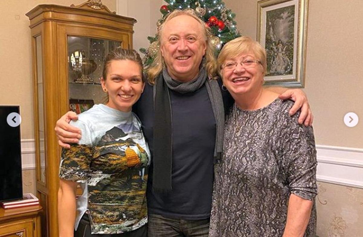 VIDEO+FOTO Surpriză de proporții pentru Simona Halep! A fost colindată de Ștefan Hrușcă în seara de Ajun