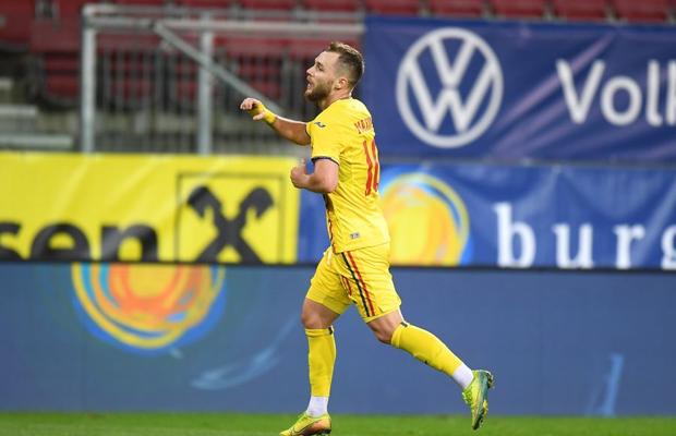 Reușita lui Alexandru Maxim din meciul cu Austria, votată de fani golul anului 2020!