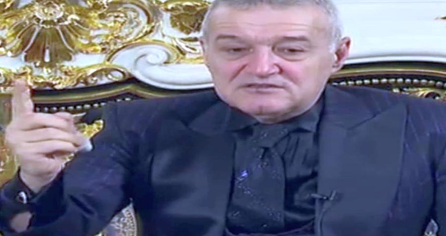 Gigi Becali // FOTO: Captură România TV Gigi Becali a reapărut cu declarații controversate: „Pandemia e cea mai mare bucurie! Oamenii care colaborează cu dracul au creat virusul! Dumnezeu a închis cluburile unde erau «drogangii» și «curvăsăreală»”