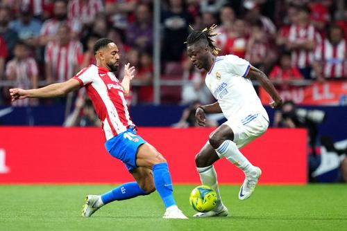 Matheus Cunha, în stânga, într-un meci cu Real Madrid // foto: Guliver/gettyimages