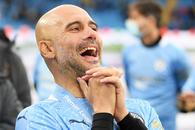Pep Guardiola a râs când a fost întrebat dacă Manchester United poate fi o contracandidată la titlu