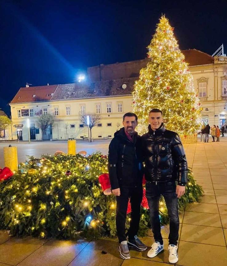 Zeljko Kopic și fiul său