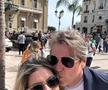 Florin Răducioiu și Andreea Albăstroiu. Foto: Instagram