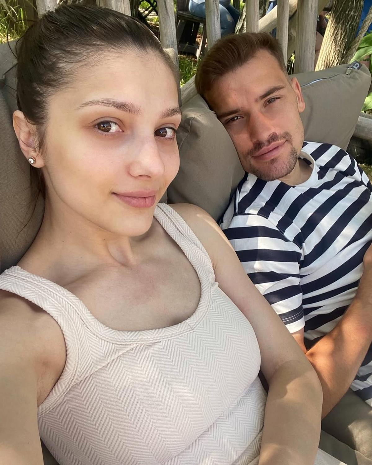 Cristina Pădurean, logodnica lui Darius Olaru. Foto: Instagram @padureancristina