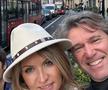 Florin Răducioiu și Andreea Albăstroiu. Foto: Instagram