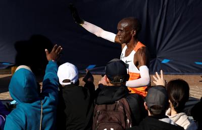Eliud Kipchoge, dublu campion olimpic la maraton, are o nouă misiune: să facă viața mai bună oamenilor