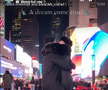 Ștefan Baiaram și Cristina Răduț, în America, de Crăciun / foto: Instagram