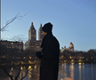 Ștefan Baiaram și Cristina Răduț, în America, de Crăciun / foto: Instagram