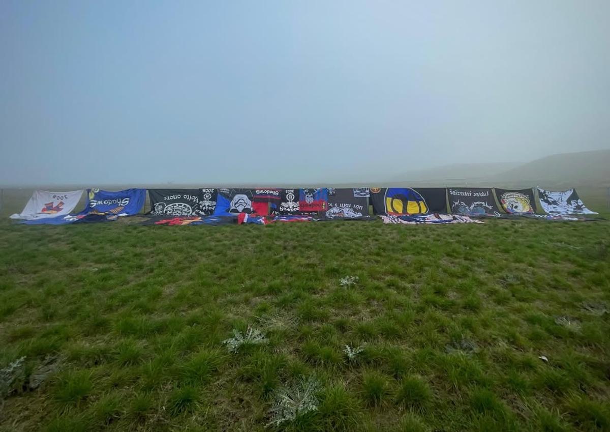 Lovitură în lumea ultras! Peluza Sud Steaua a capturat un banner important din PCH după o urmărire ca în filme
