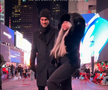 Ștefan Baiaram și Cristina Răduț, în America, de Crăciun / foto: Instagram