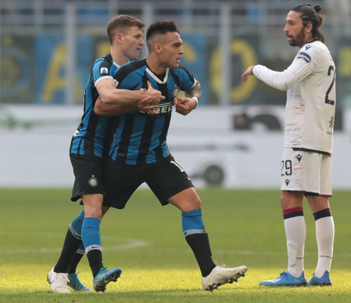 INTER - CAGLIARI 1-1 // FOTO Scandal în Serie A! Lautaro Martinez și Antonio Conte au sărit la gâtul arbitrului